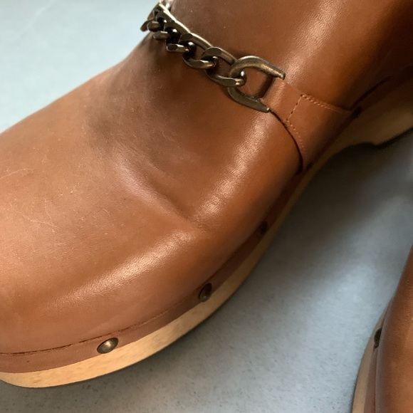 Silent D Georgia Slingback Heeled Clogs - Picture 6 of 7